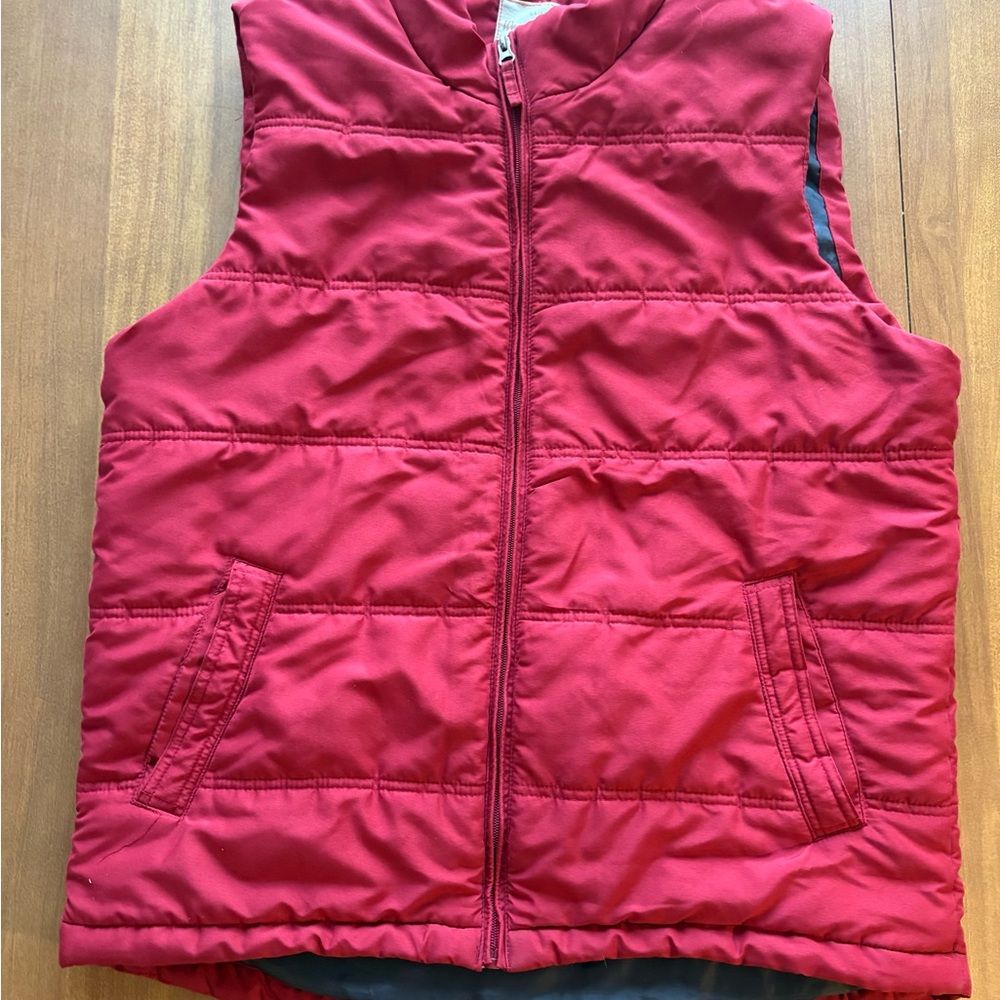 Original Weatherproof Vintage Men's Red Puffer Vest